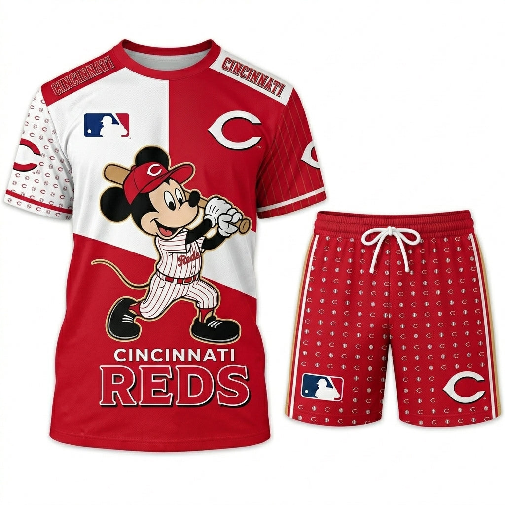 All 30 BASEBALL Teams Available-COMBO GIFTS FOR FAN | Sport Fan Set — T-Shirt + Shorts