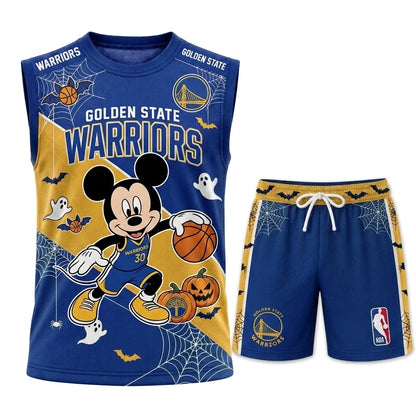 Limited Halloween Fan Set, Cartoon Mouse Basketball Jersey + Shorts | 30 Teams
