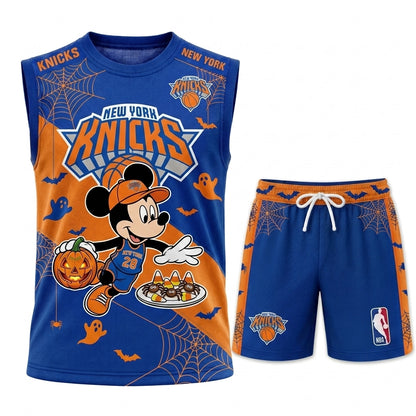 Limited Halloween Fan Set, Cartoon Mouse Basketball Jersey + Shorts | 30 Teams