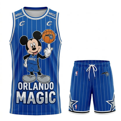 Sport Fan Set — Basketball Jersey+ Shorts | All 30 Teams Available-COMBO GIFTS FOR FAN basketball