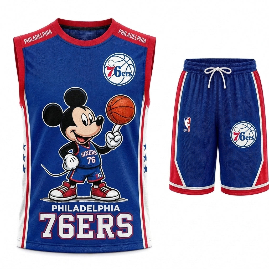 Sport Fan Set — Basketball Jersey+ Shorts | All 30 Teams Available-COMBO GIFTS FOR FAN basketball