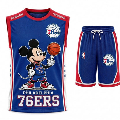Sport Fan Set — Basketball Jersey+ Shorts | All 30 Teams Available-COMBO GIFTS FOR FAN basketball