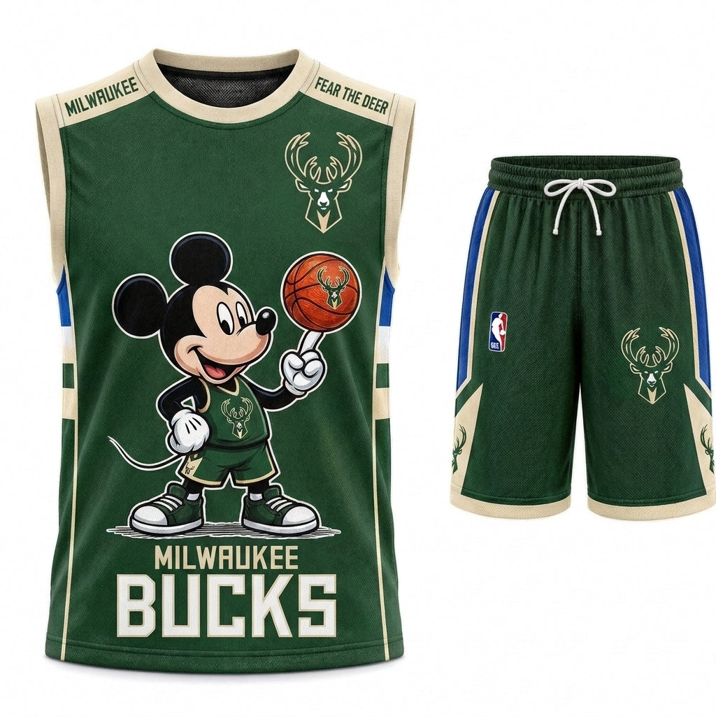 Sport Fan Set — Basketball Jersey+ Shorts | All 30 Teams Available-COMBO GIFTS FOR FAN basketball