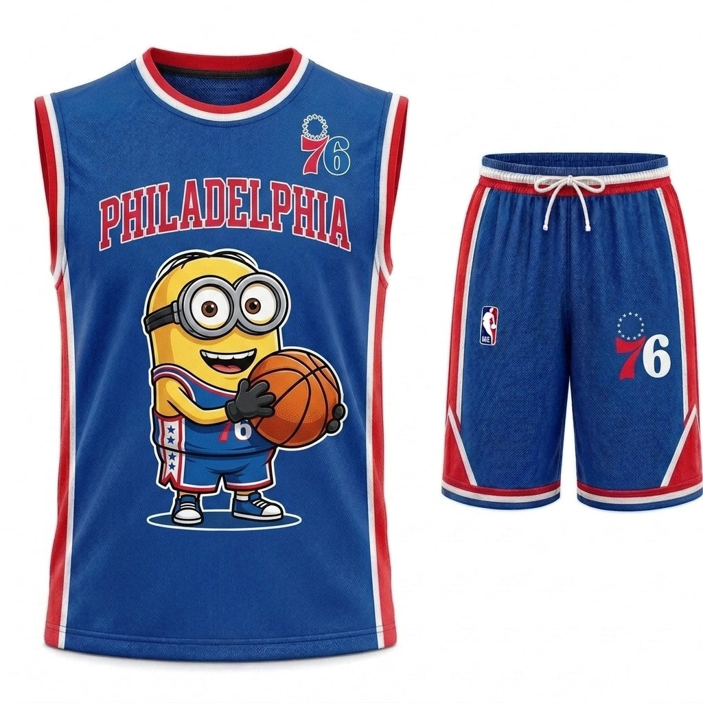 Sport Fan Set — Basketball Jersey+ Shorts | 15 Teams Available-COMBO GIFTS FOR FAN basketball