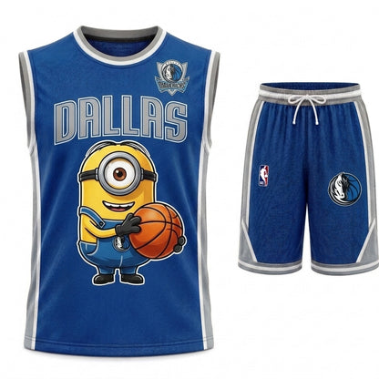 Sport Fan Set — Basketball Jersey+ Shorts | 15 Teams Available-COMBO GIFTS FOR FAN basketball
