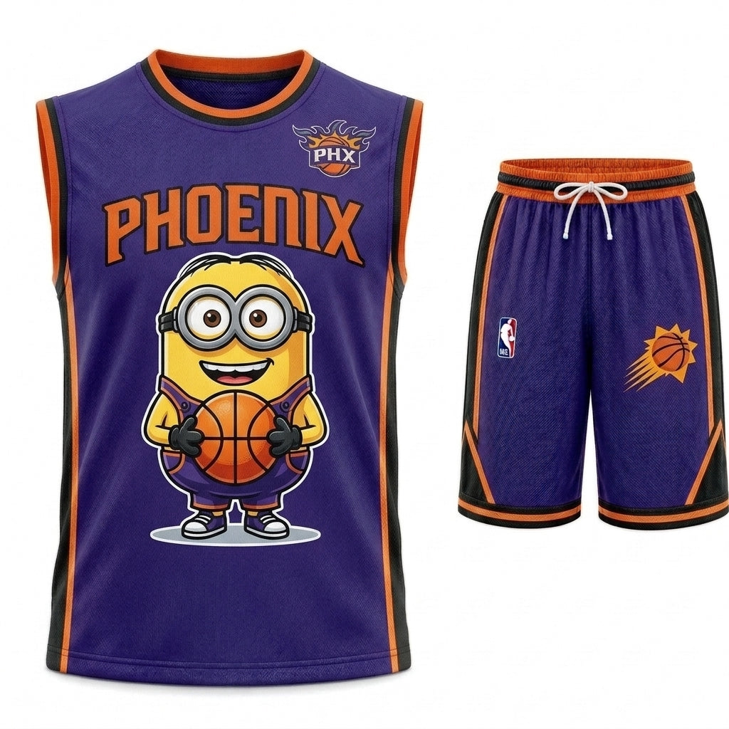 Sport Fan Set — Basketball Jersey+ Shorts | 15 Teams Available-COMBO GIFTS FOR FAN basketball