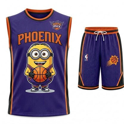 Sport Fan Set — Basketball Jersey+ Shorts | 15 Teams Available-COMBO GIFTS FOR FAN basketball