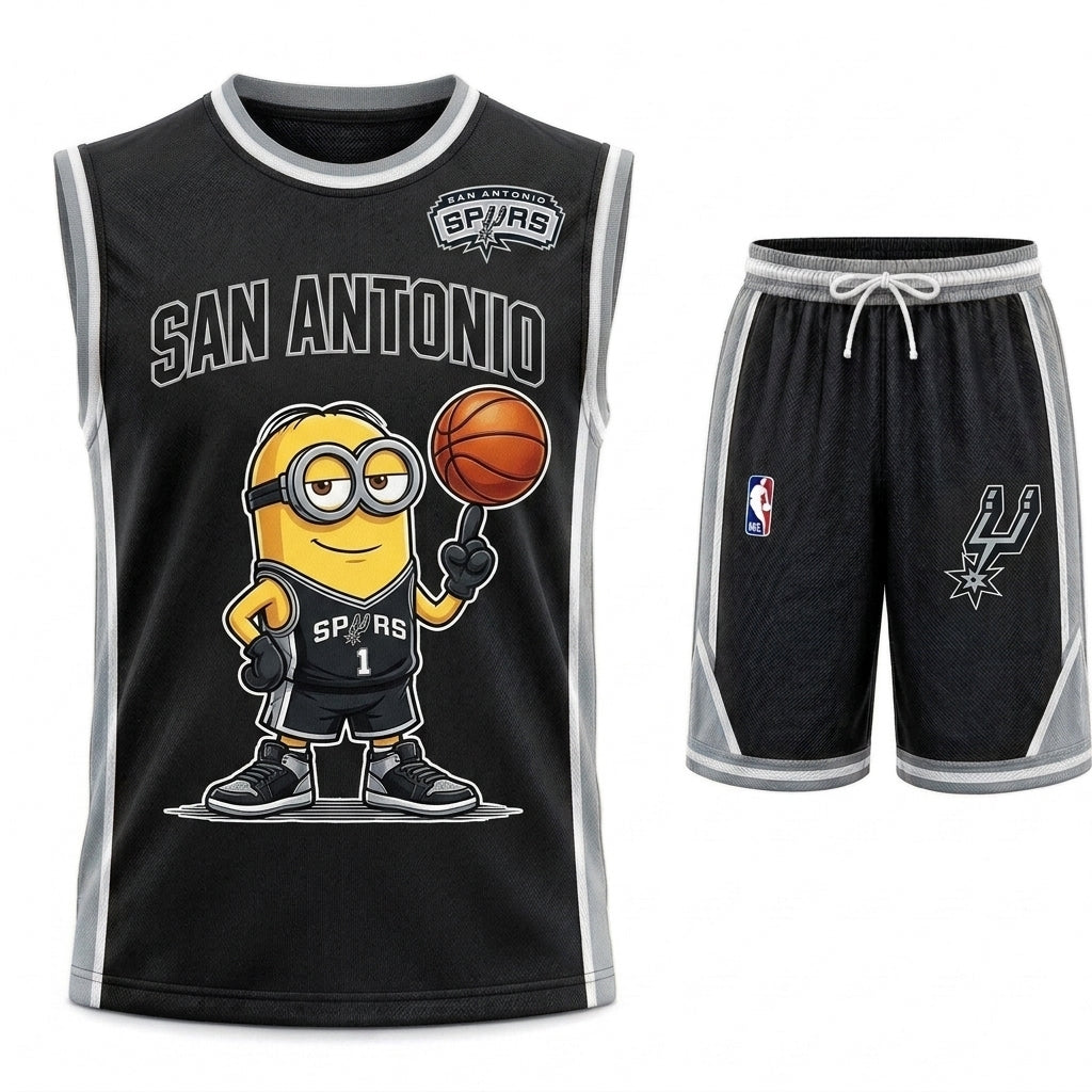 Sport Fan Set — Basketball Jersey+ Shorts | 15 Teams Available-COMBO GIFTS FOR FAN basketball