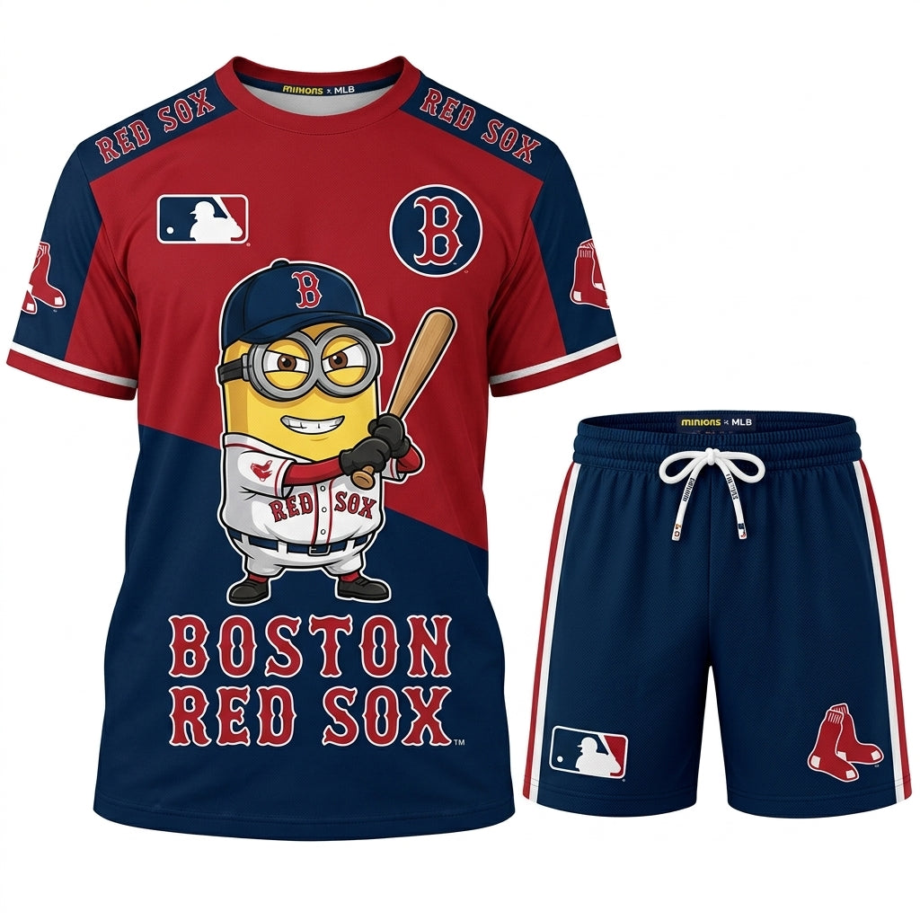 All 30 Teams Available-COMBO GIFTS FOR BASEBALL FAN | Sport Fan Set — T-Shirt + Shorts