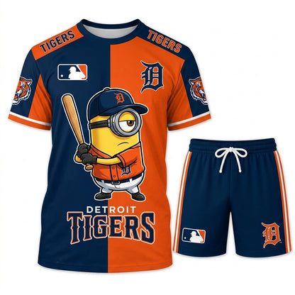 All 30 Teams Available-COMBO GIFTS FOR BASEBALL FAN | Sport Fan Set — T-Shirt + Shorts