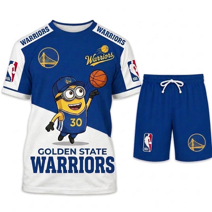 All 30 Teams Available-COMBO GIFTS FOR BASKETBALL FAN | Sport Fan Set — T-Shirt + Shorts