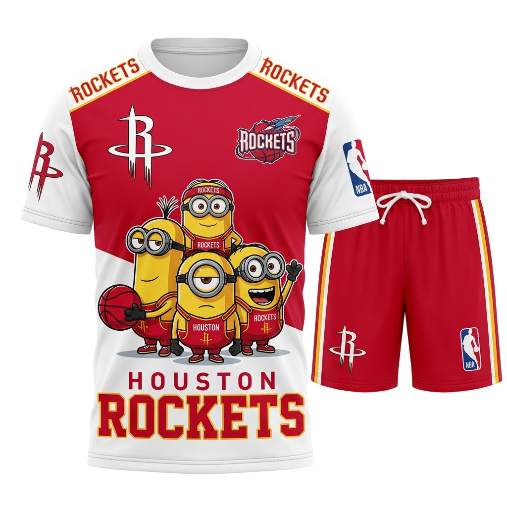 All 30 Teams Available-COMBO GIFTS FOR BASKETBALL FAN | Sport Fan Set — T-Shirt + Shorts