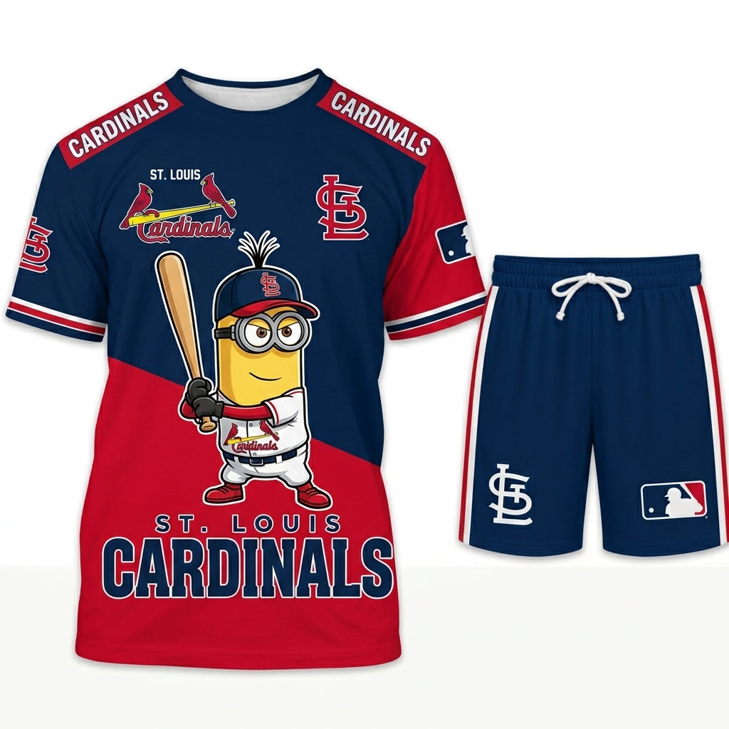 All 30 Teams Available-COMBO GIFTS FOR BASEBALL FAN | Sport Fan Set — T-Shirt + Shorts