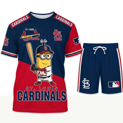 All 30 Teams Available-COMBO GIFTS FOR BASEBALL FAN | Sport Fan Set — T-Shirt + Shorts