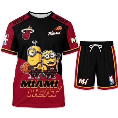 All 30 Teams Available-COMBO GIFTS FOR BASKETBALL FAN | Sport Fan Set — T-Shirt + Shorts