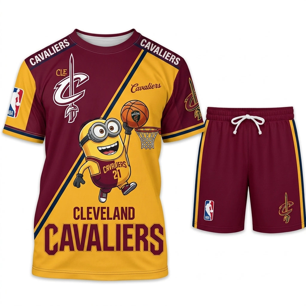 All 30 Teams Available-COMBO GIFTS FOR BASKETBALL FAN | Sport Fan Set — T-Shirt + Shorts