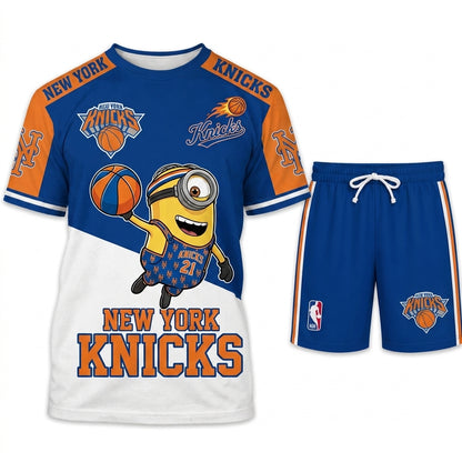 All 30 Teams Available-COMBO GIFTS FOR BASKETBALL FAN | Sport Fan Set — T-Shirt + Shorts