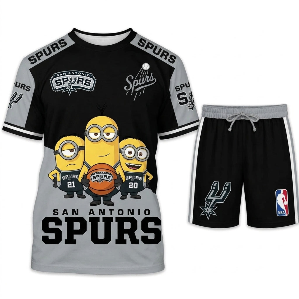 All 30 Teams Available-COMBO GIFTS FOR BASKETBALL FAN | Sport Fan Set — T-Shirt + Shorts