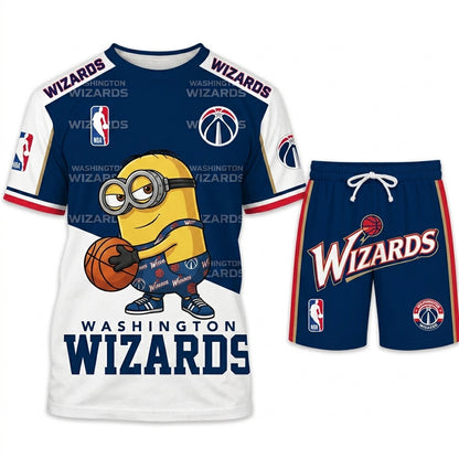 All 30 Teams Available-COMBO GIFTS FOR BASKETBALL FAN | Sport Fan Set — T-Shirt + Shorts