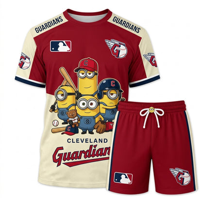 All 30 Teams Available-COMBO GIFTS FOR BASEBALL FAN | Sport Fan Set — T-Shirt + Shorts