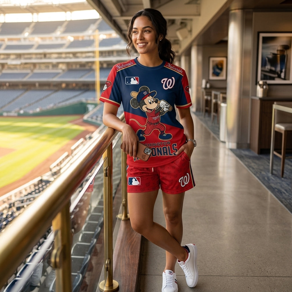All 30 BASEBALL Teams Available-COMBO GIFTS FOR FAN | Sport Fan Set — T-Shirt + Shorts