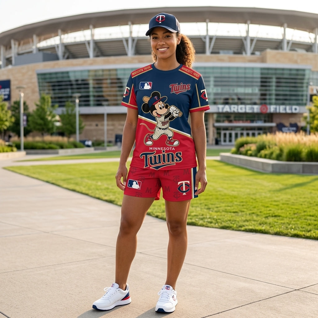 All 30 BASEBALL Teams Available-COMBO GIFTS FOR FAN | Sport Fan Set — T-Shirt + Shorts