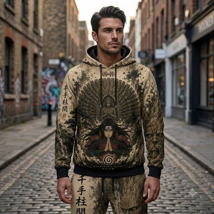 Limited Edition Leaf Village Fan Set — Hoodie & Sweatpants | Ninja Hero Style