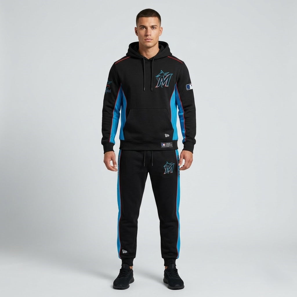 Limited edition! Gifts for Fans - Hoodie & Sweatpants Set All 30 Teams MLB Available