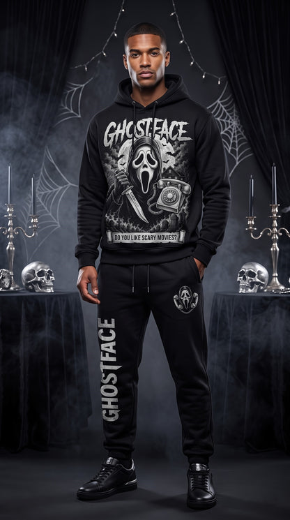 Horror Slashers Squad Halloween Hoodie & Pants Set