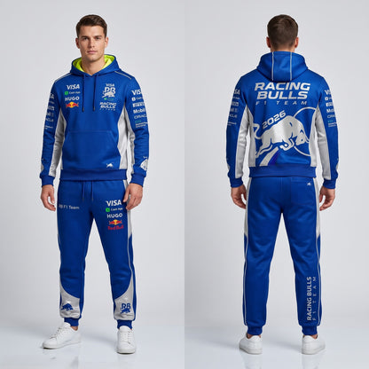 Formula Racing F1 Hoodie & Sweatpants Set — Motorsport Team Inspired Tracksuit — Racing Fan Outfit 2 - Custom Fan Apparel Image 16