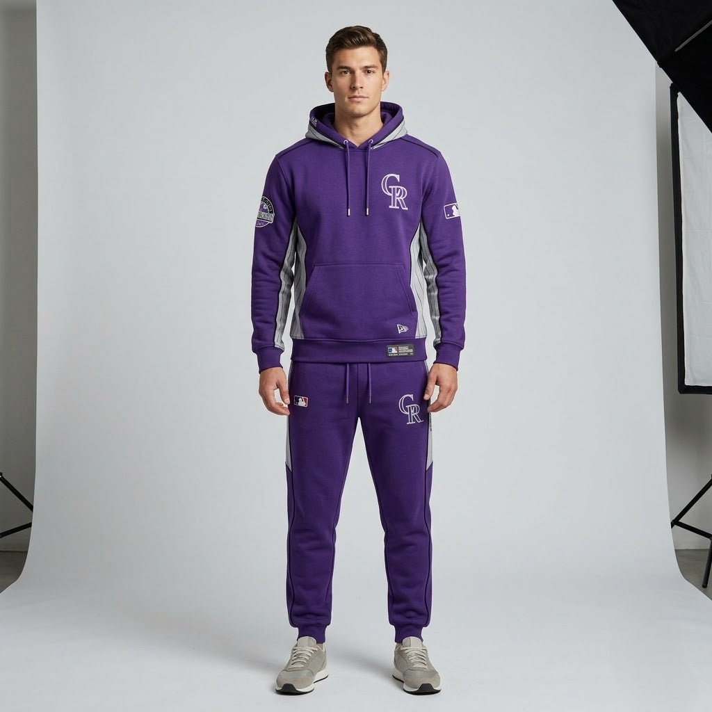 Limited edition! Gifts for Fans - Hoodie & Sweatpants Set All 30 Teams MLB Available