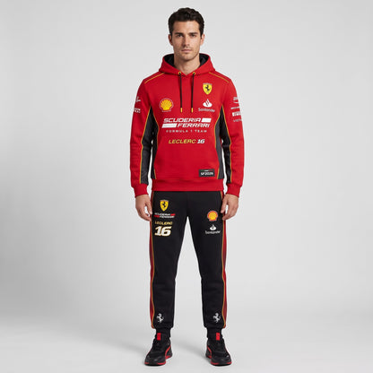 Formula Racing F1 Hoodie & Sweatpants Set — Motorsport Team Inspired Tracksuit — Racing Fan Outfit 2 - Custom Fan Apparel Image 4