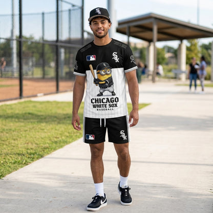 All 30 Teams Available-COMBO GIFTS FOR BASEBALL FAN | Sport Fan Set — T-Shirt + Shorts