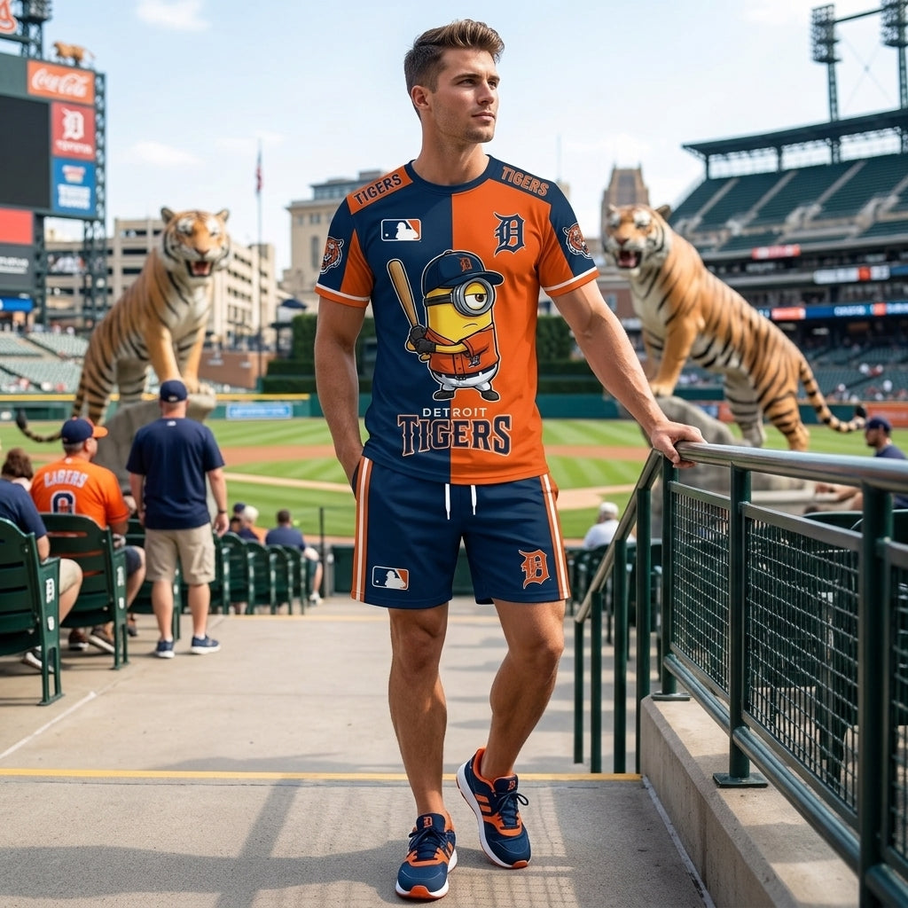 All 30 Teams Available-COMBO GIFTS FOR BASEBALL FAN | Sport Fan Set — T-Shirt + Shorts
