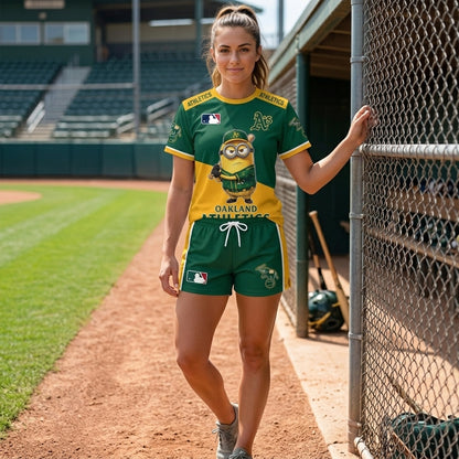 All 30 Teams Available-COMBO GIFTS FOR BASEBALL FAN | Sport Fan Set — T-Shirt + Shorts