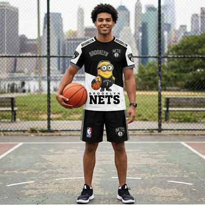 All 30 Teams Available-COMBO GIFTS FOR BASKETBALL FAN | Sport Fan Set — T-Shirt + Shorts