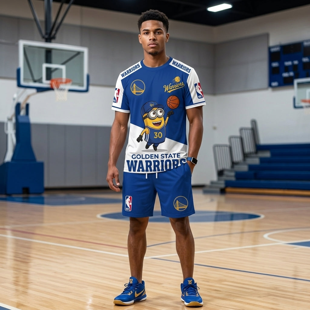 All 30 Teams Available-COMBO GIFTS FOR BASKETBALL FAN | Sport Fan Set — T-Shirt + Shorts