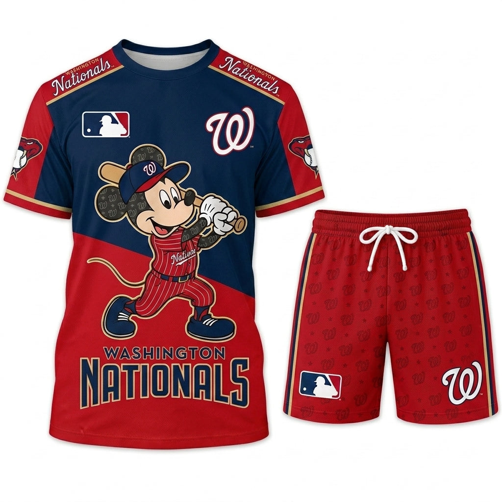 All 30 BASEBALL Teams Available-COMBO GIFTS FOR FAN | Sport Fan Set — T-Shirt + Shorts