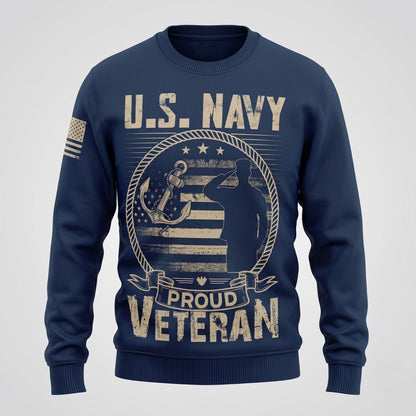 American Veteran Faith Shirt — Jesus Christ Veteran Graphic T-Shirt — Sweatshirt — Hoodie & Zip Hood - Custom Fan Apparel Image 3