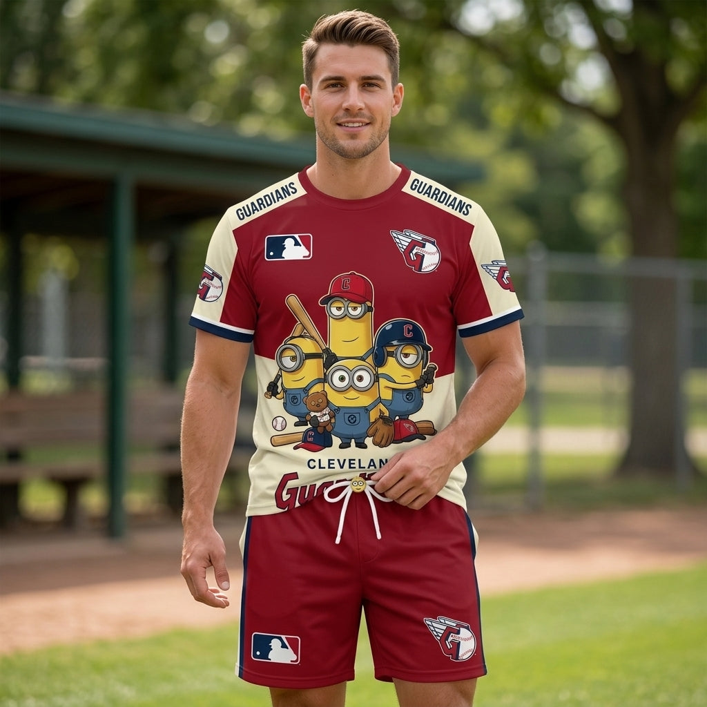 All 30 Teams Available-COMBO GIFTS FOR BASEBALL FAN | Sport Fan Set — T-Shirt + Shorts