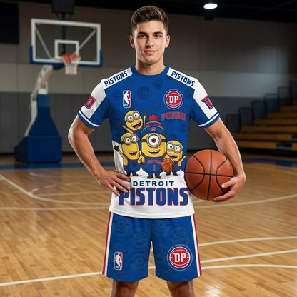 All 30 Teams Available-COMBO GIFTS FOR BASKETBALL FAN | Sport Fan Set — T-Shirt + Shorts