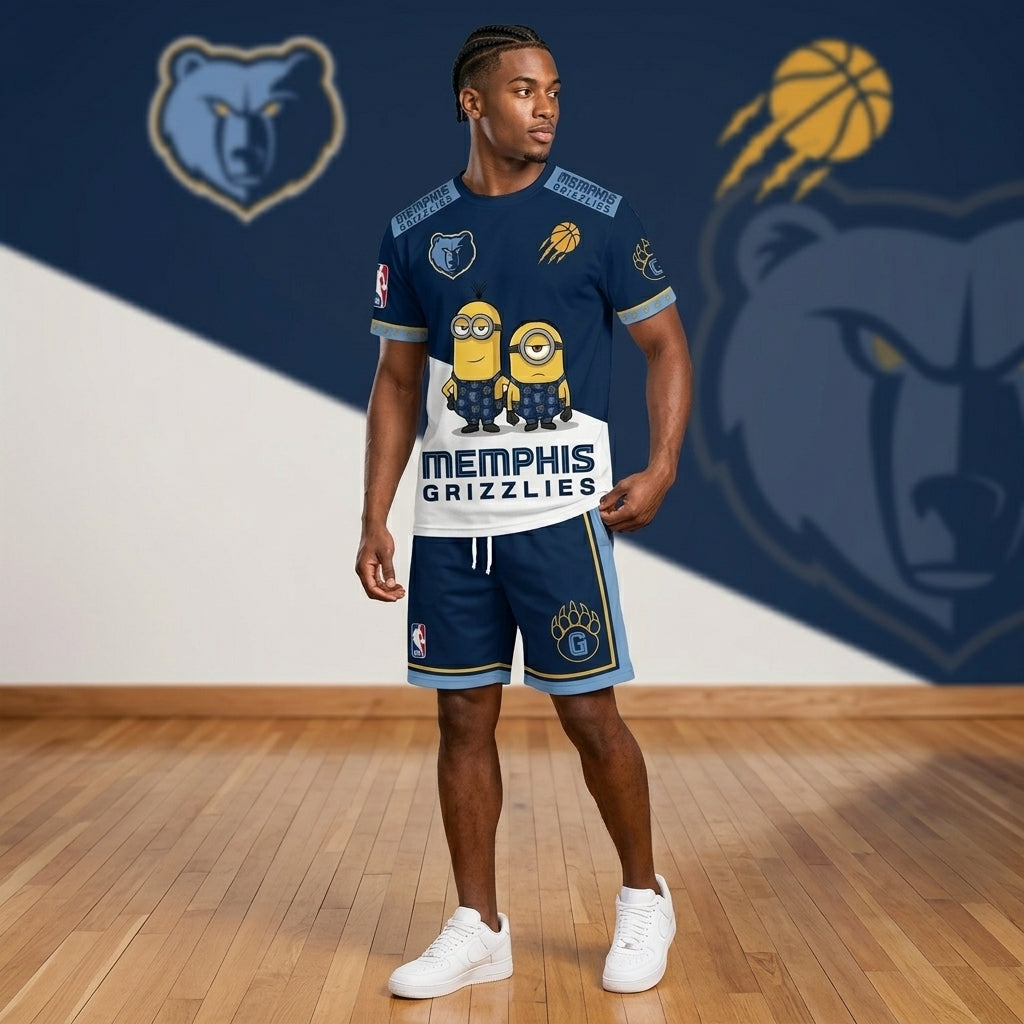 All 30 Teams Available-COMBO GIFTS FOR BASKETBALL FAN | Sport Fan Set — T-Shirt + Shorts