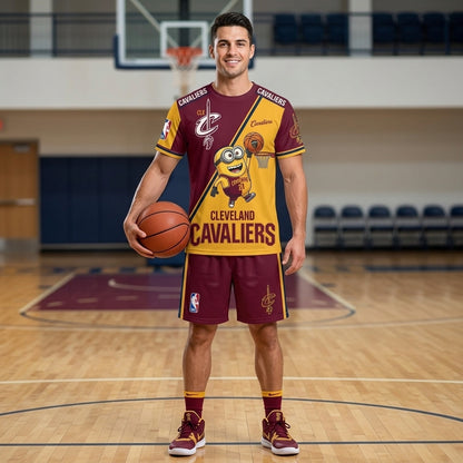 All 30 Teams Available-COMBO GIFTS FOR BASKETBALL FAN | Sport Fan Set — T-Shirt + Shorts