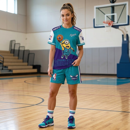 All 30 Teams Available-COMBO GIFTS FOR BASKETBALL FAN | Sport Fan Set — T-Shirt + Shorts