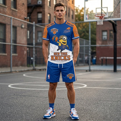 All 30 Teams Available-COMBO GIFTS FOR BASKETBALL FAN | Sport Fan Set — T-Shirt + Shorts