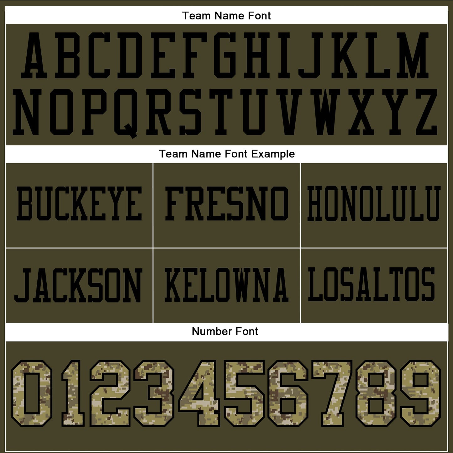 Custom Olive Camo-Black Authentic Salute To Service Football Jersey