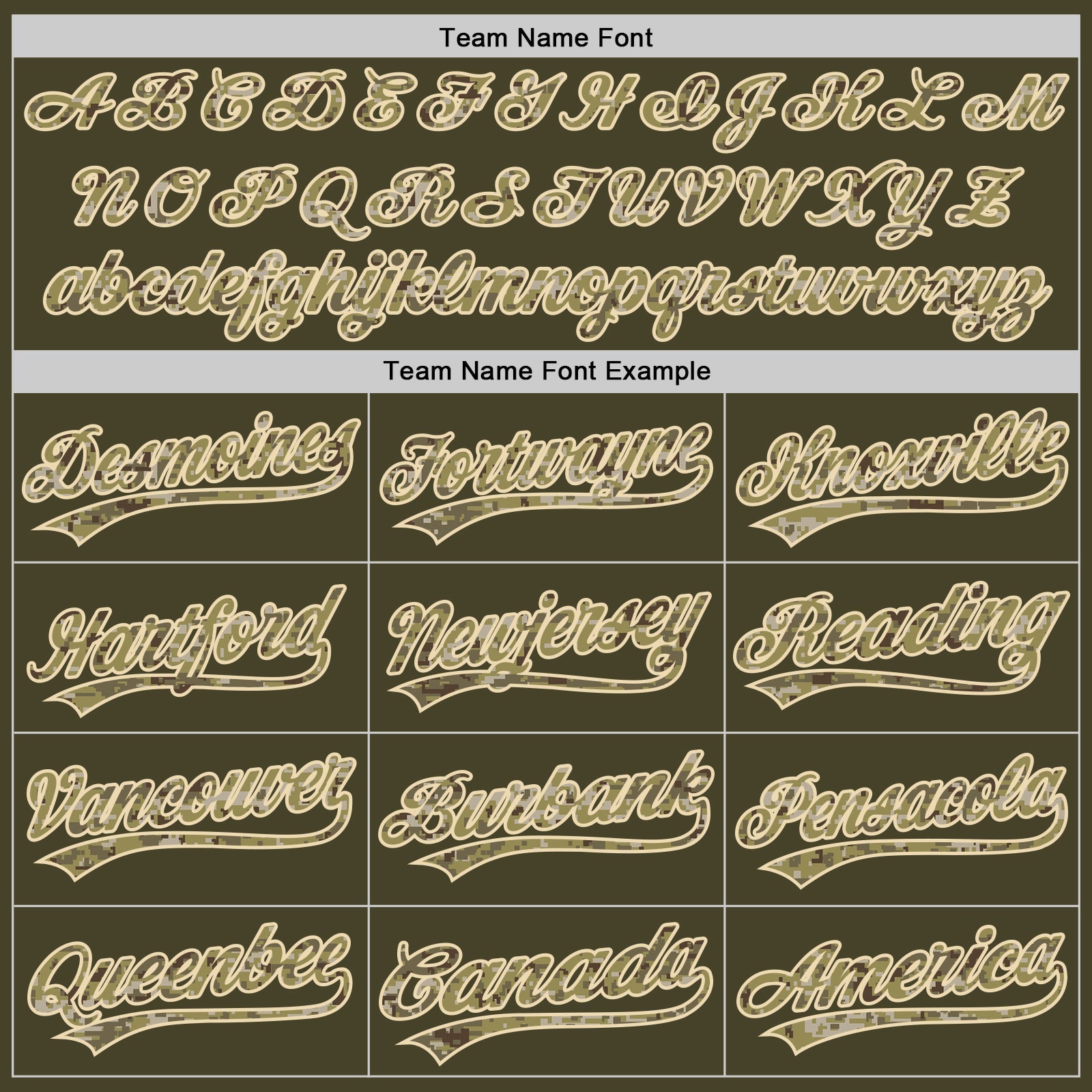 Custom Stitched Olive Camo-Cream Baseball Pullover Sweatshirt Hoodie