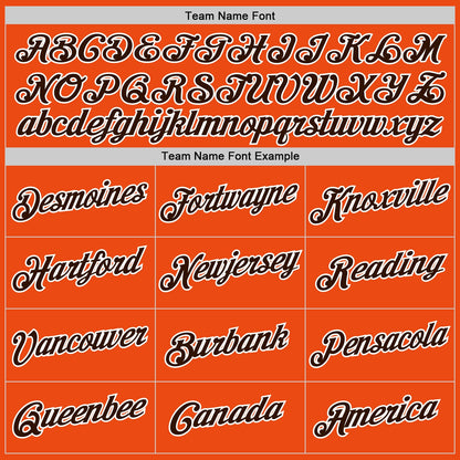 Custom Orange Brown-White Performance T-Shirt