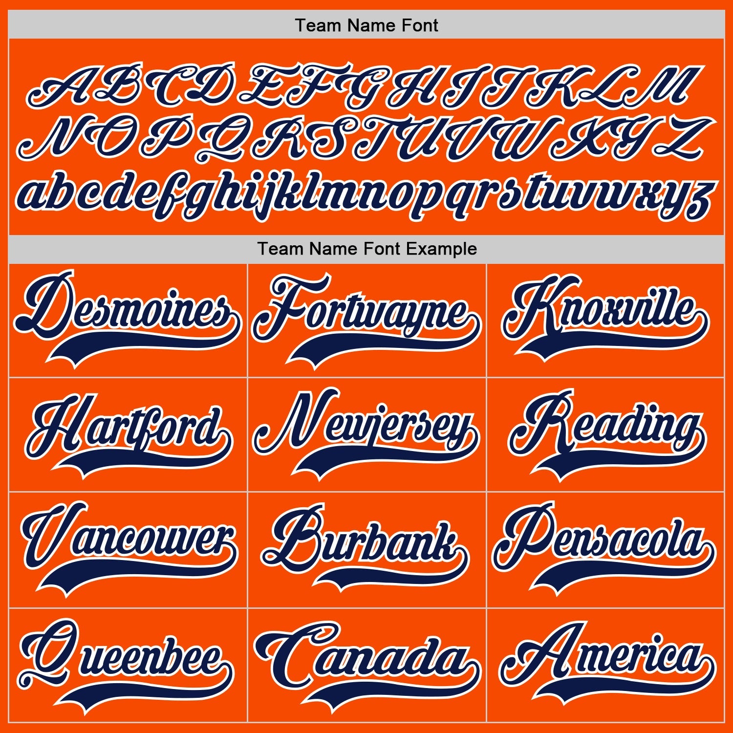 Custom Orange Navy-White Hockey Lace Neck Jersey