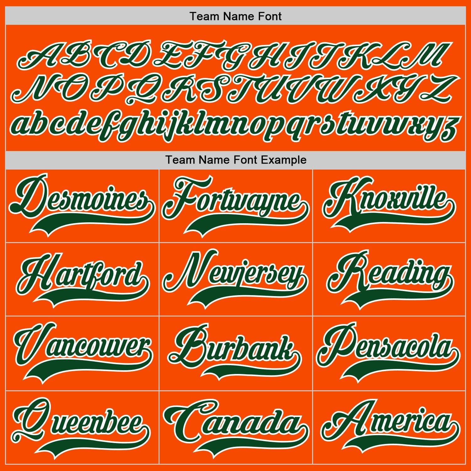 Custom Orange Green-White Hockey Lace Neck Jersey